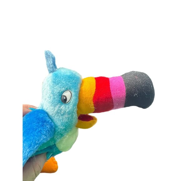 Vintage Kellogg's Toucan Sam Plush Toy - Froot Loops 1984 - Retro Cereal Mascot - Picture 3 of 6